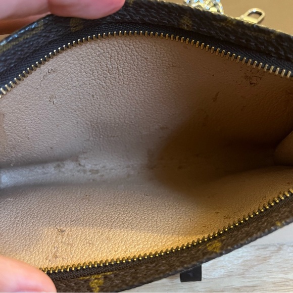 Louis Vuitton Monogram Bucket Pouch With Box And Unbranded chain - Picture 11 of 16